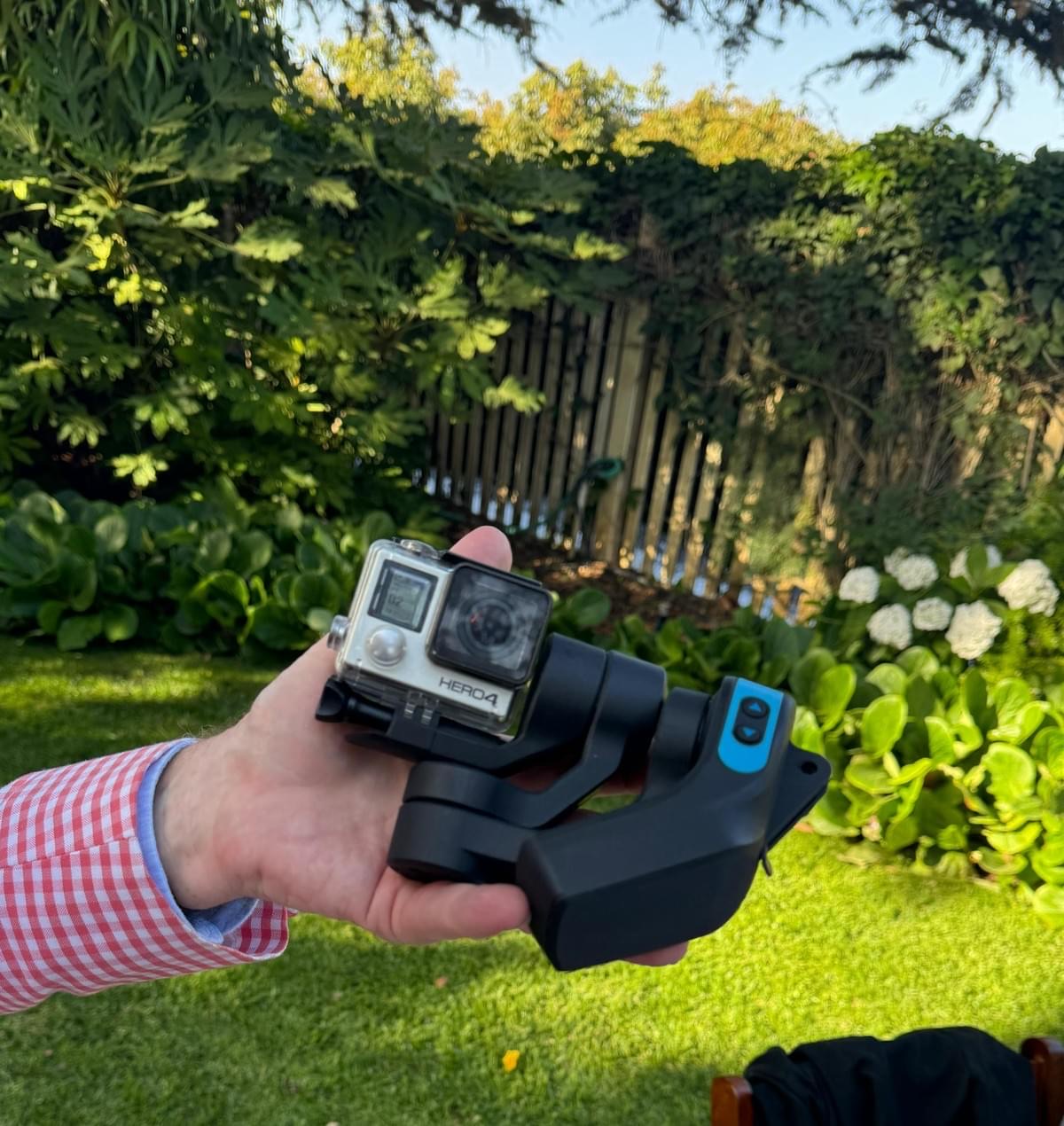A SLICK GoPro stabilizer still in use years later